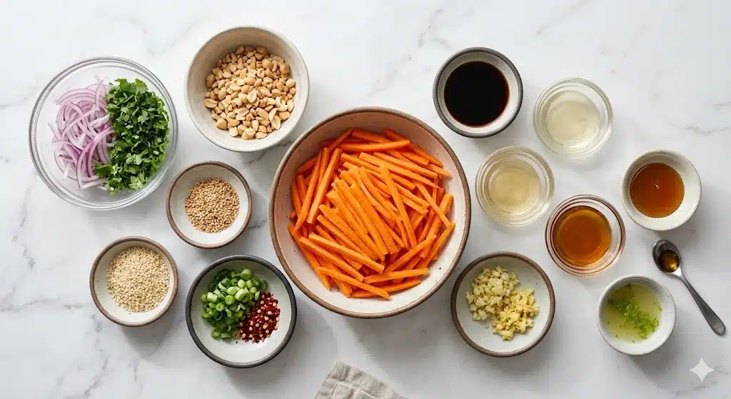 Asian Carrot Salad