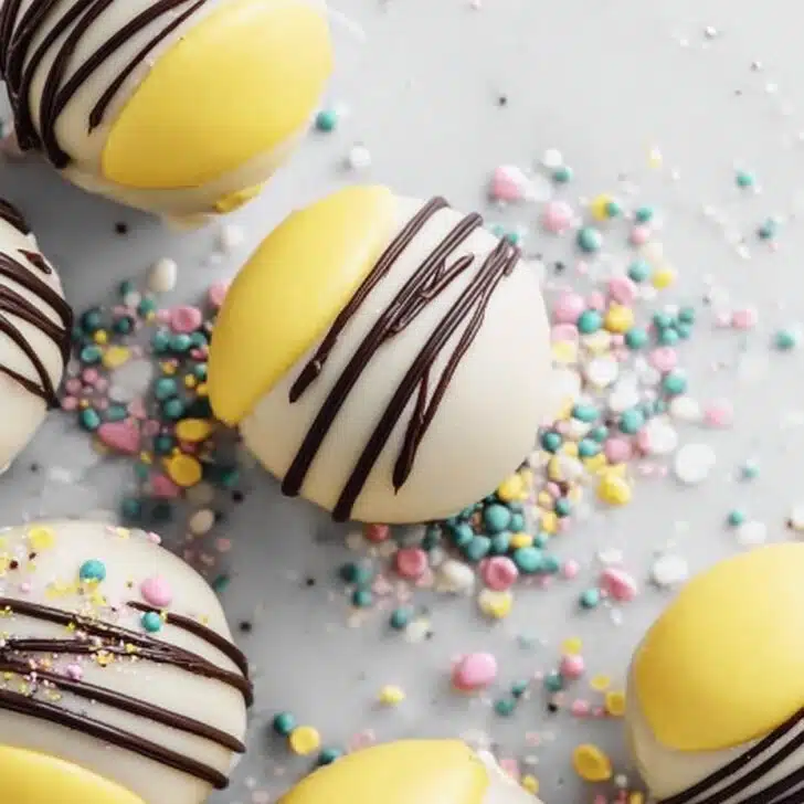 Banana Pudding Easter Truffles