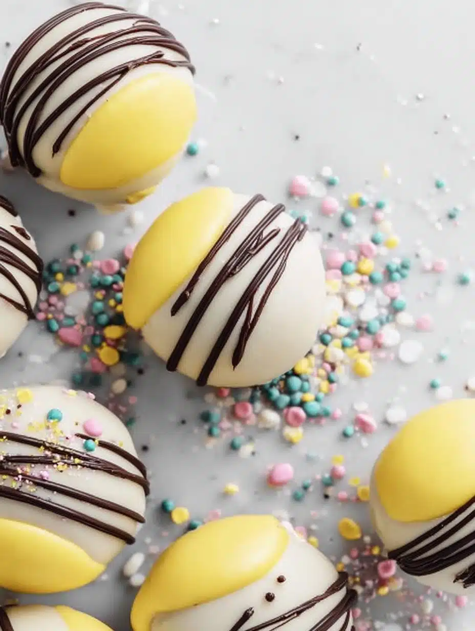 Banana Pudding Easter Truffles