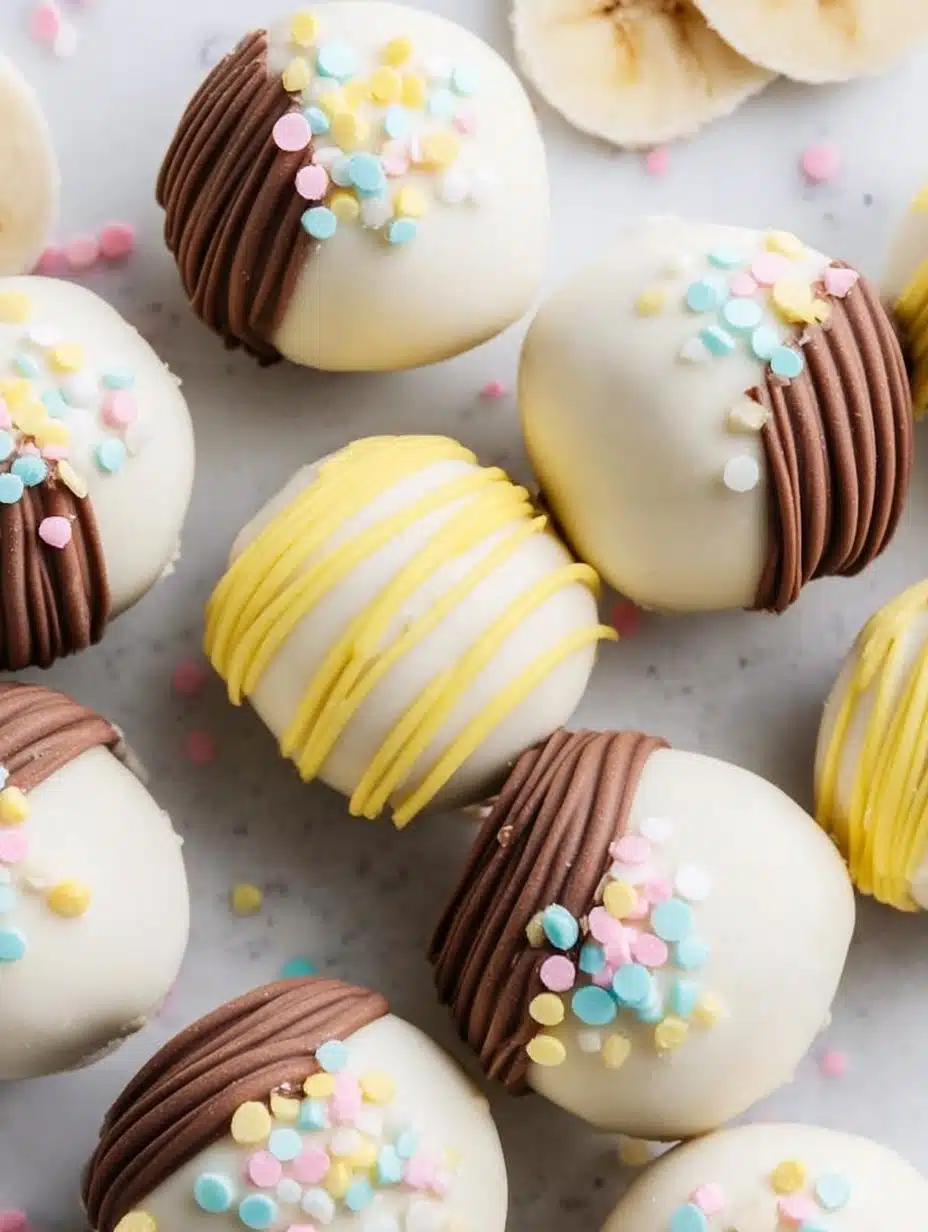 Banana Pudding Easter Truffles