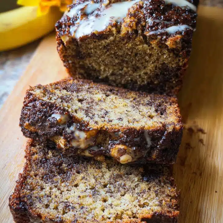 Best Banana Bread Recipe with Chocolate Hazelnut Moist and Easy Rustic Tuscan Style