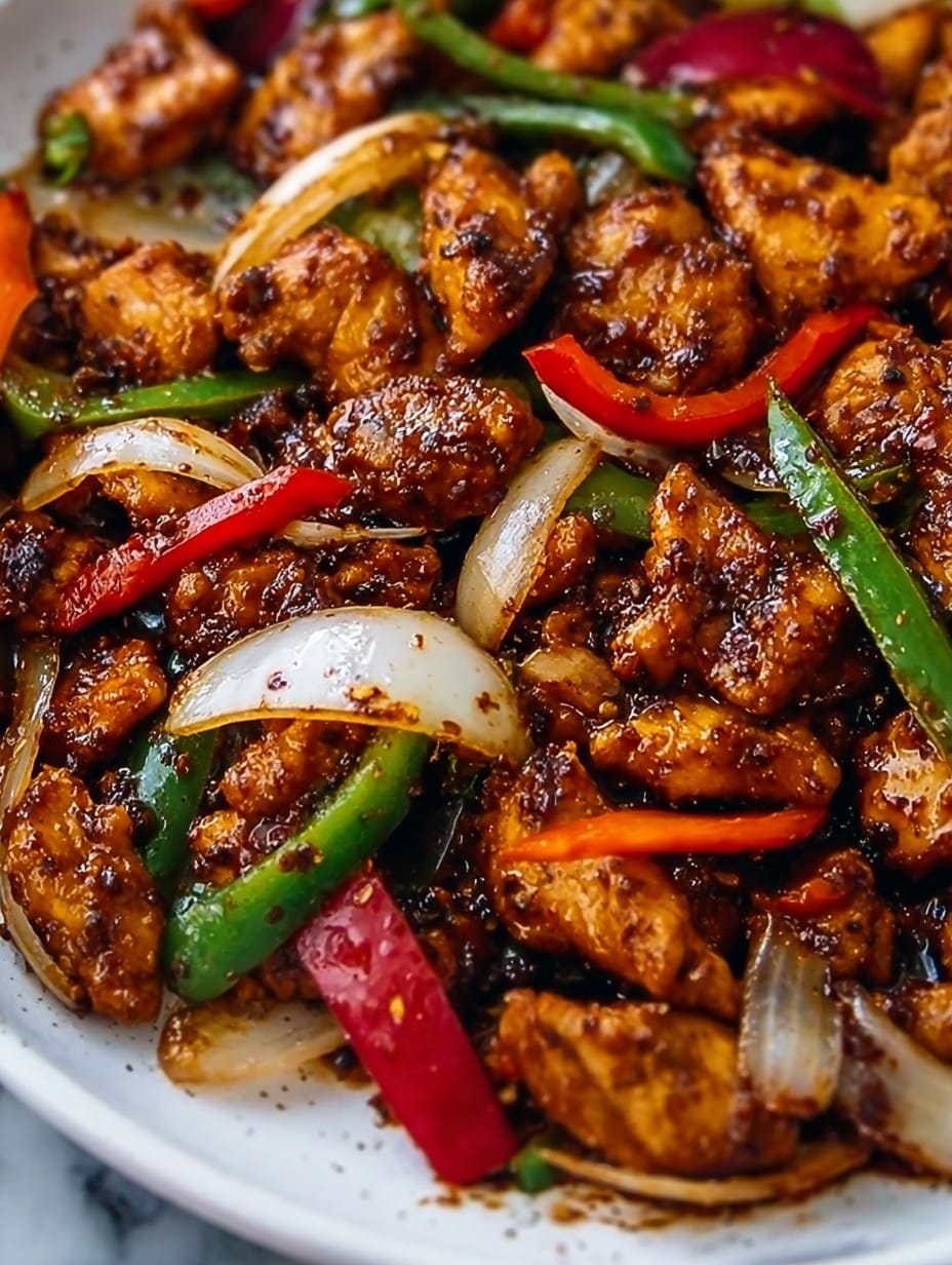 Black Pepper Chicken