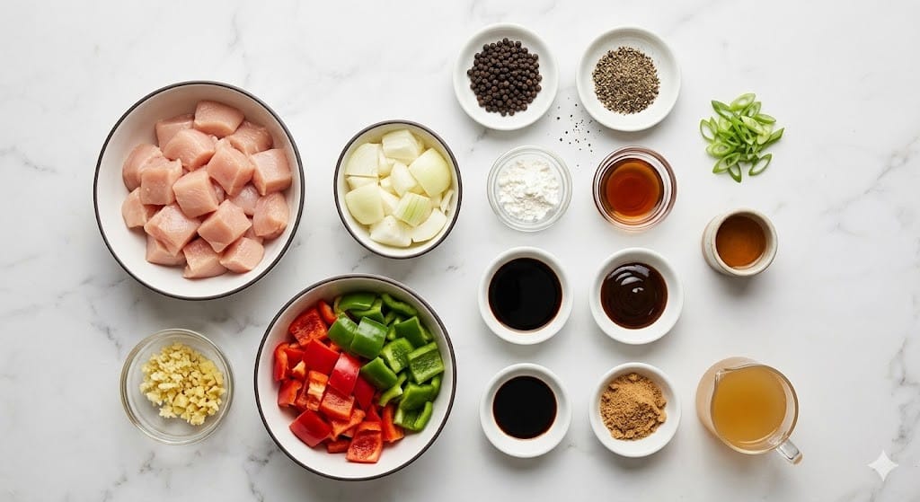 Black Pepper Chicken