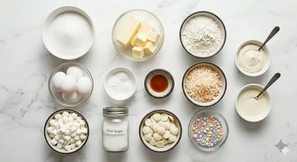 Bunny Tail Sugar Cookies