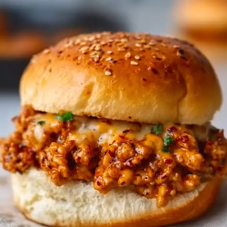 Cajun Chicken Sloppy Joes Recipe