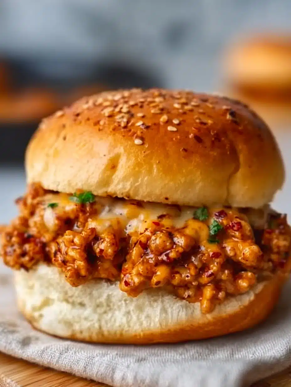 Cajun Chicken Sloppy Joes Recipe