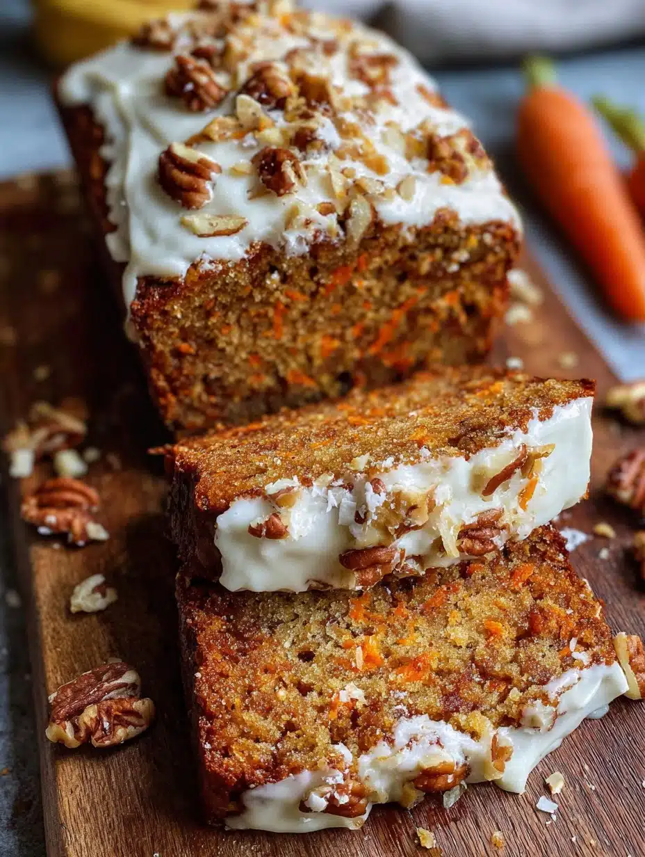 Carrot Cake Banana Bread recipe