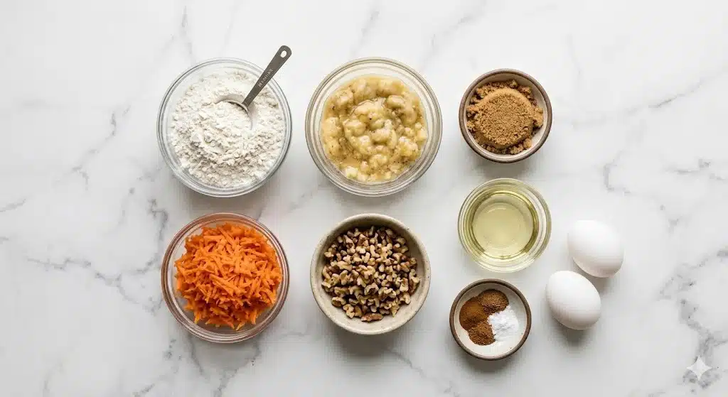 Carrot Cake Banana Bread recipe