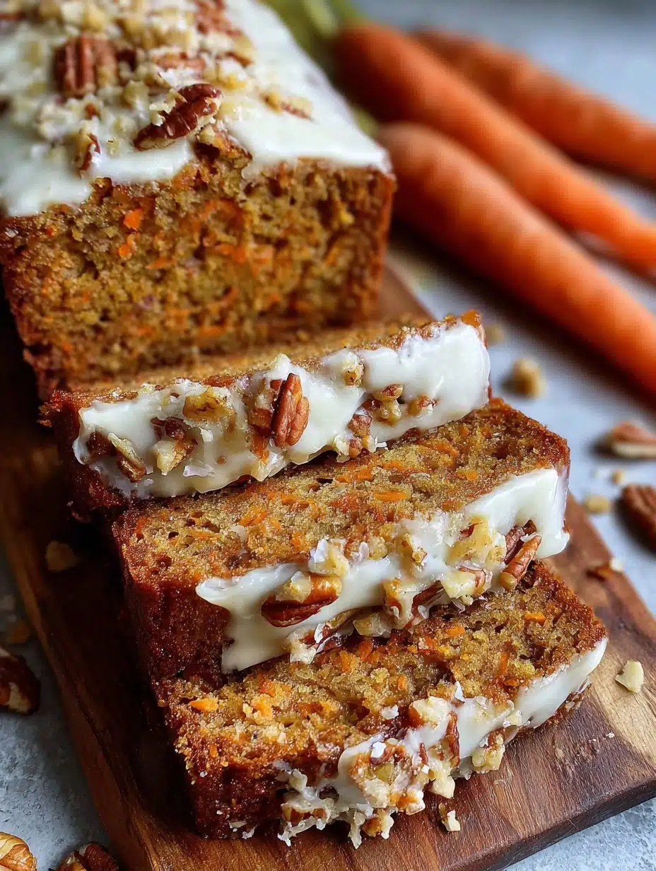 Carrot Cake Banana Bread recipe