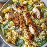 Chicken Caesar Pasta Salad