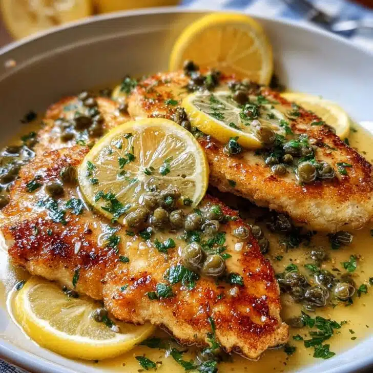 Chicken Piccata With Lemon Sauce