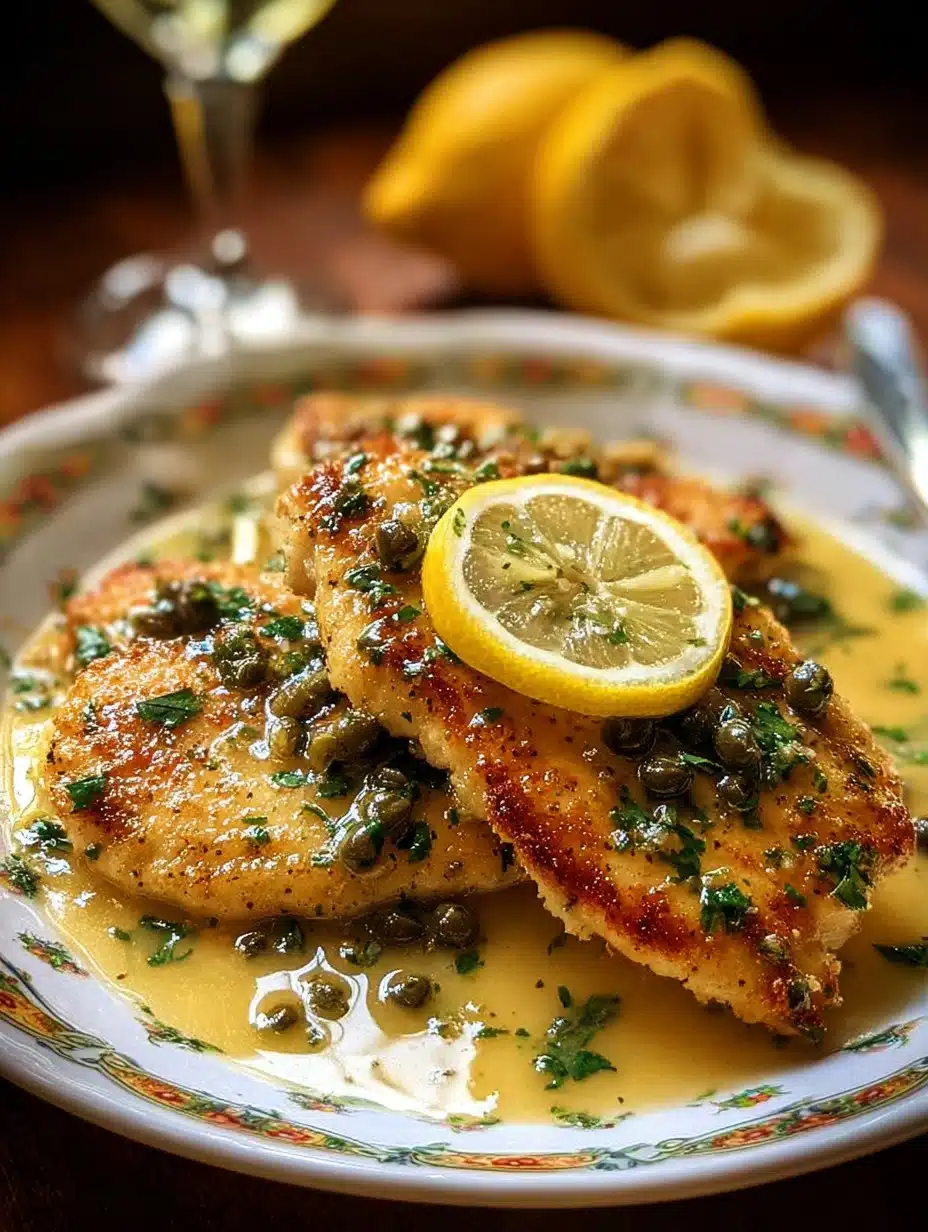 Chicken Piccata With Lemon Sauce