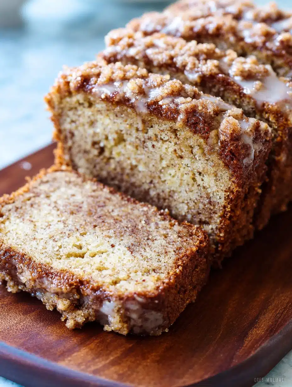 Coffee Cake Banana Bread