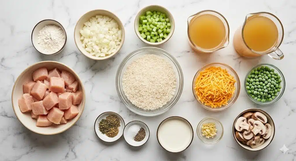 Creamy Chicken and Rice