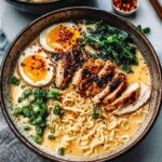 Creamy Garlic Chicken Ramen Recipe