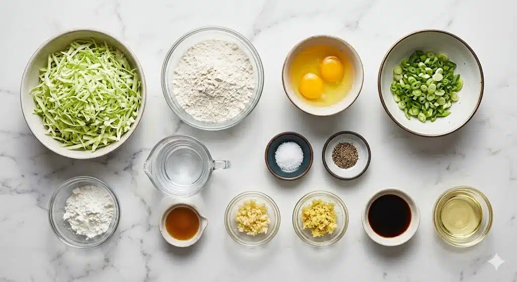 Crispy Cabbage Pancakes