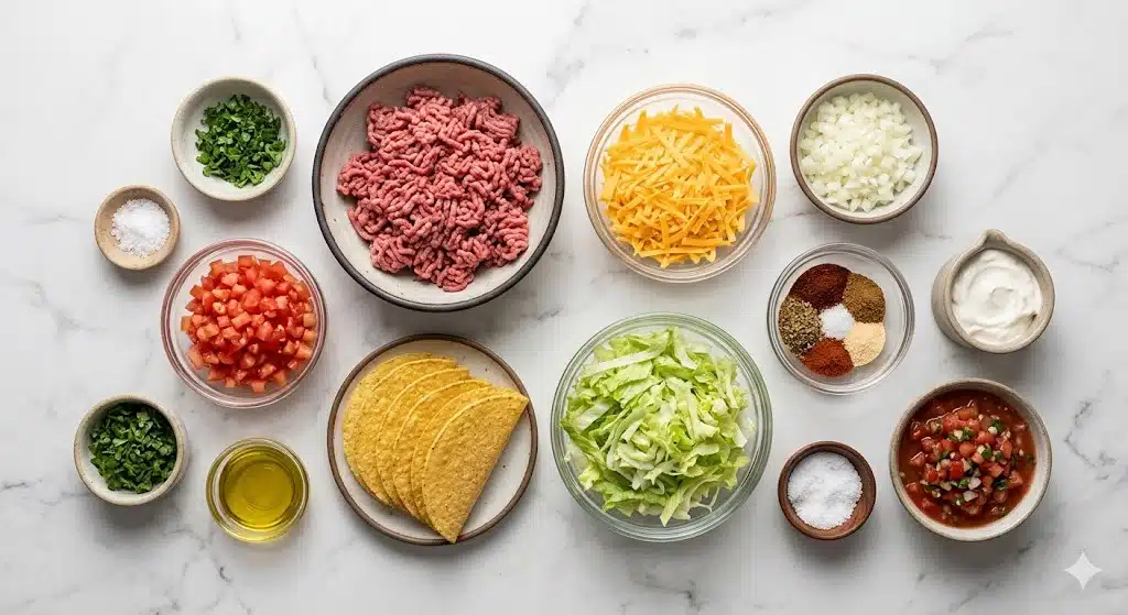 Crispy Ground Beef Tacos