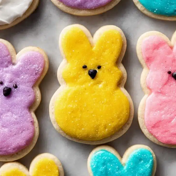 Easter Bunny Sugar Cookies