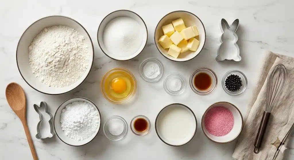 Easter Bunny Sugar Cookies