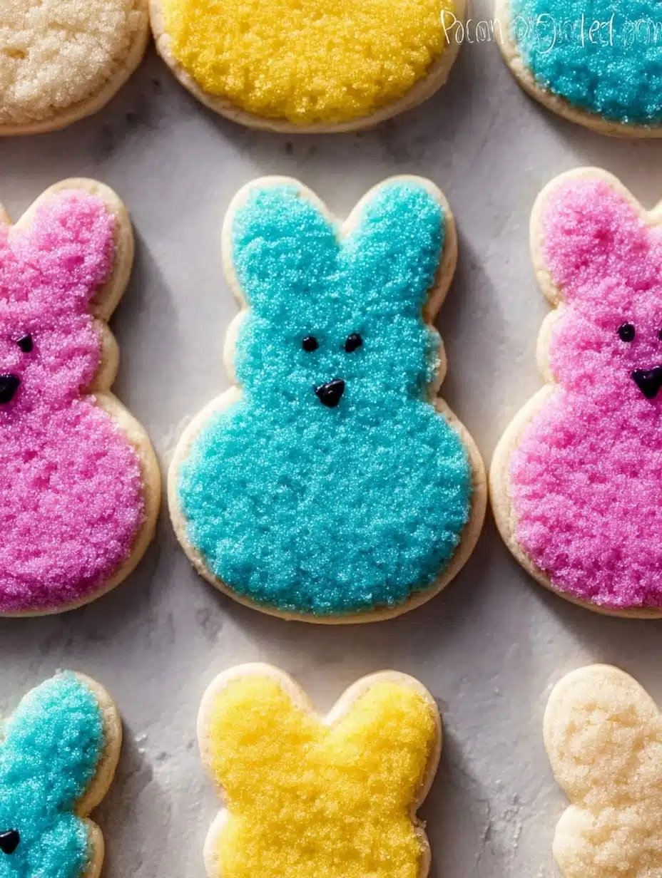 Easter Bunny Sugar Cookies