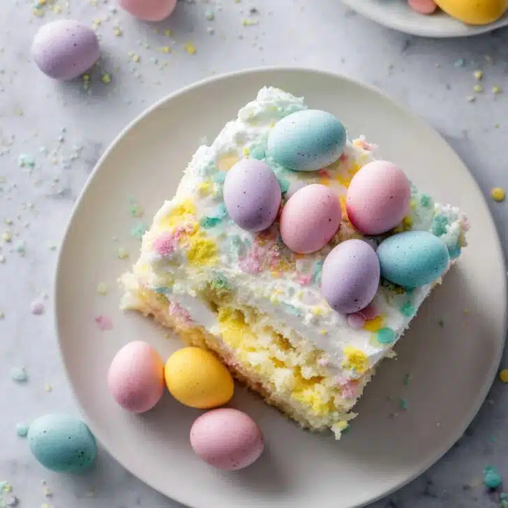 Easter Poke Cake