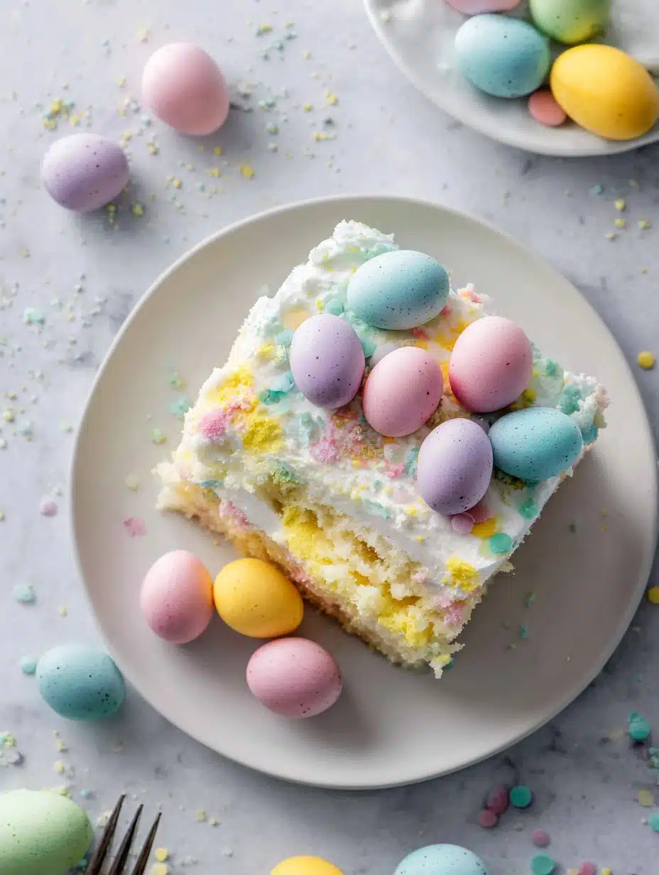 Easter Poke Cake