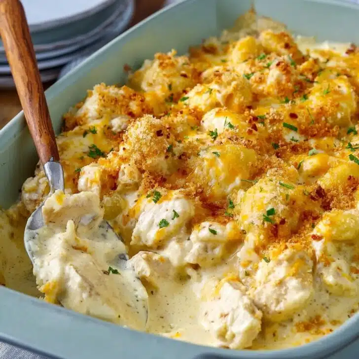Easy Creamy Chicken Casserole