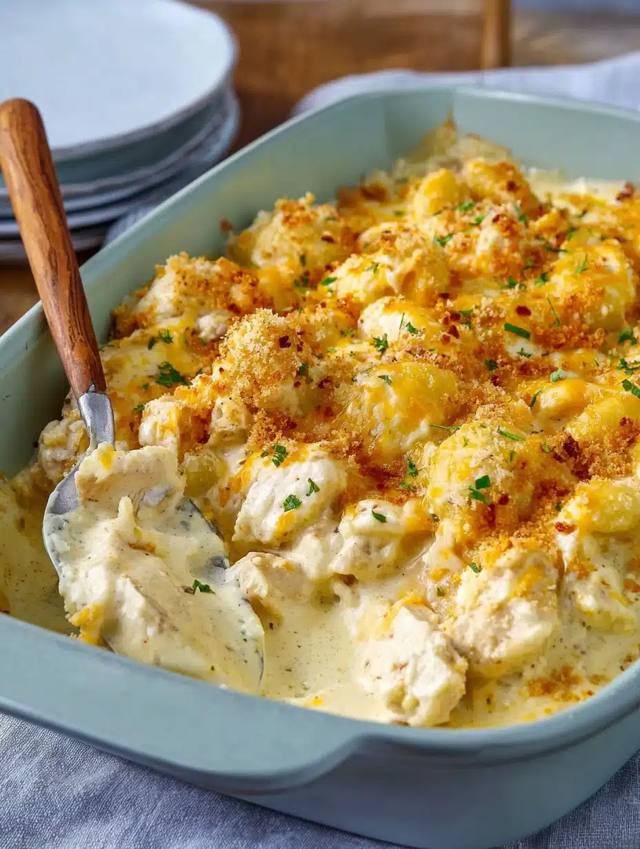 Easy Creamy Chicken Casserole