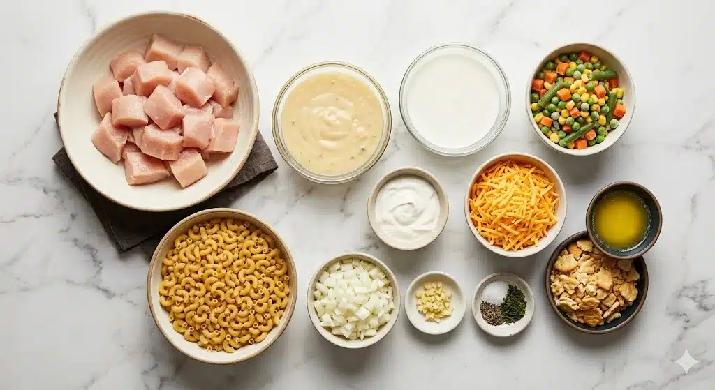 Easy Creamy Chicken Casserole