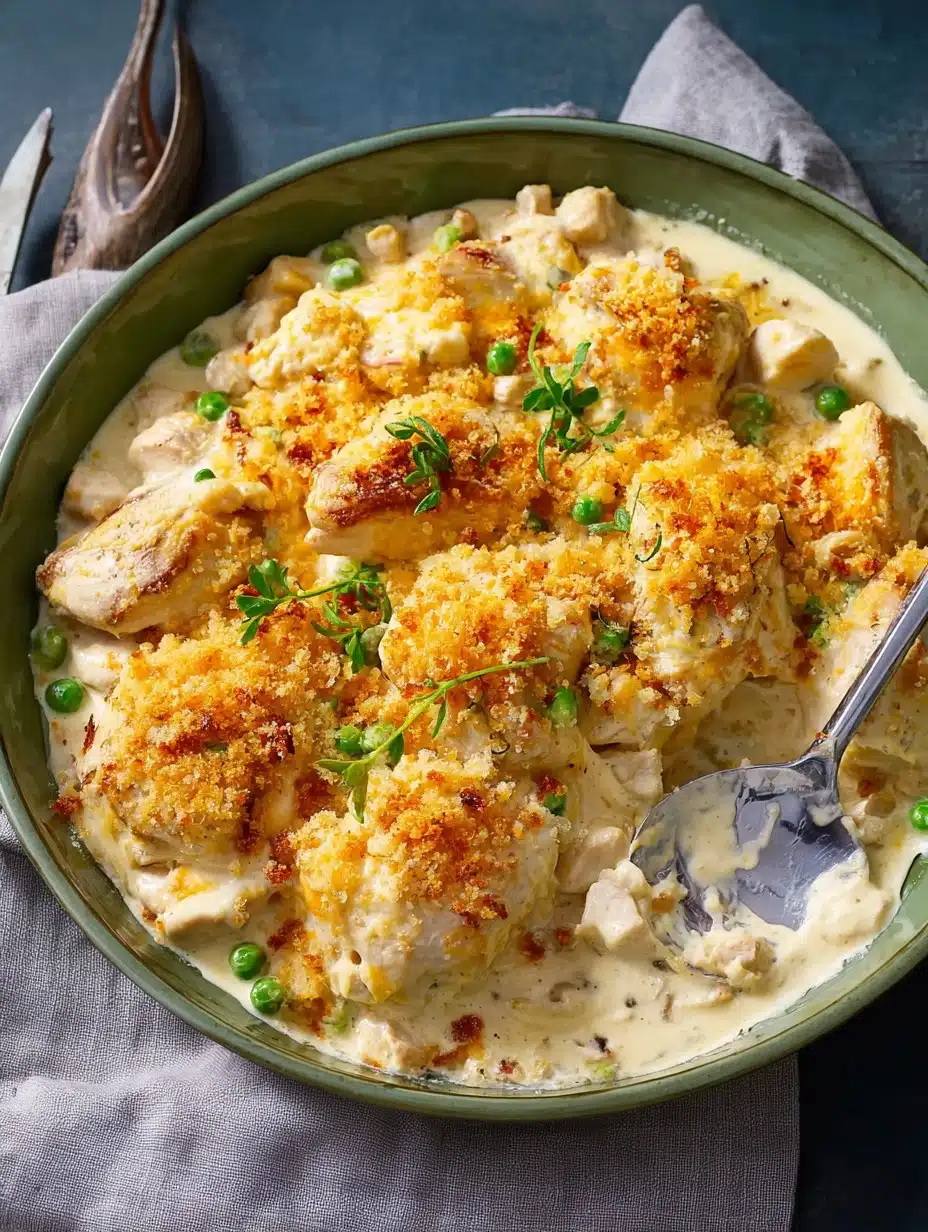 Easy Creamy Chicken Casserole