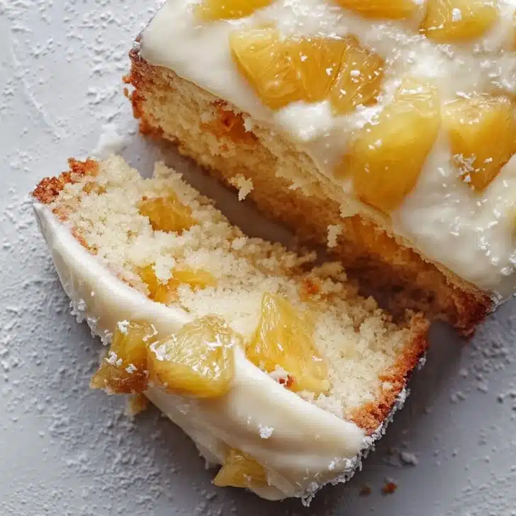 Easy Easter Pineapple Heaven Cake