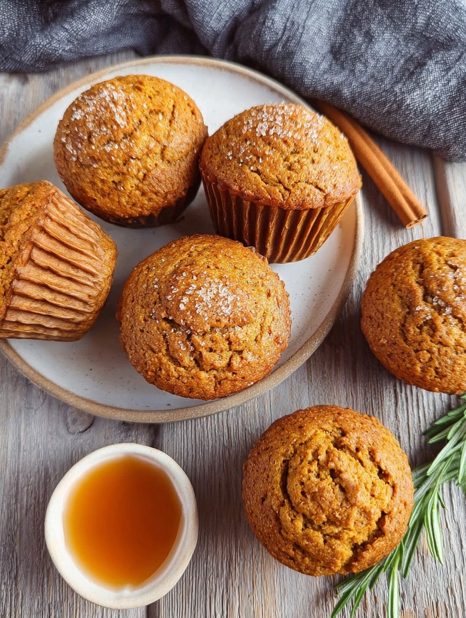 Easy Sourdough Pumpkin Muffins