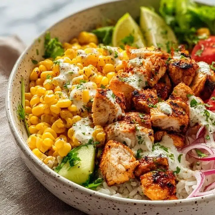 Easy Street Corn Chicken Bowl
