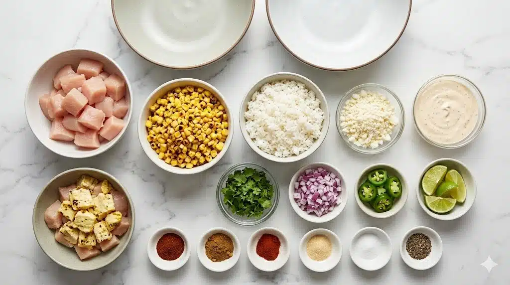 Easy Street Corn Chicken Bowl