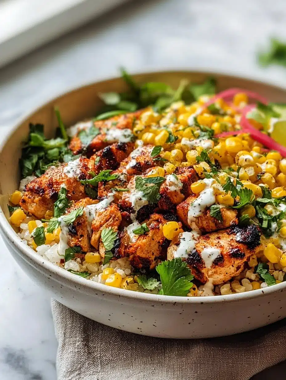 Easy Street Corn Chicken Bowl