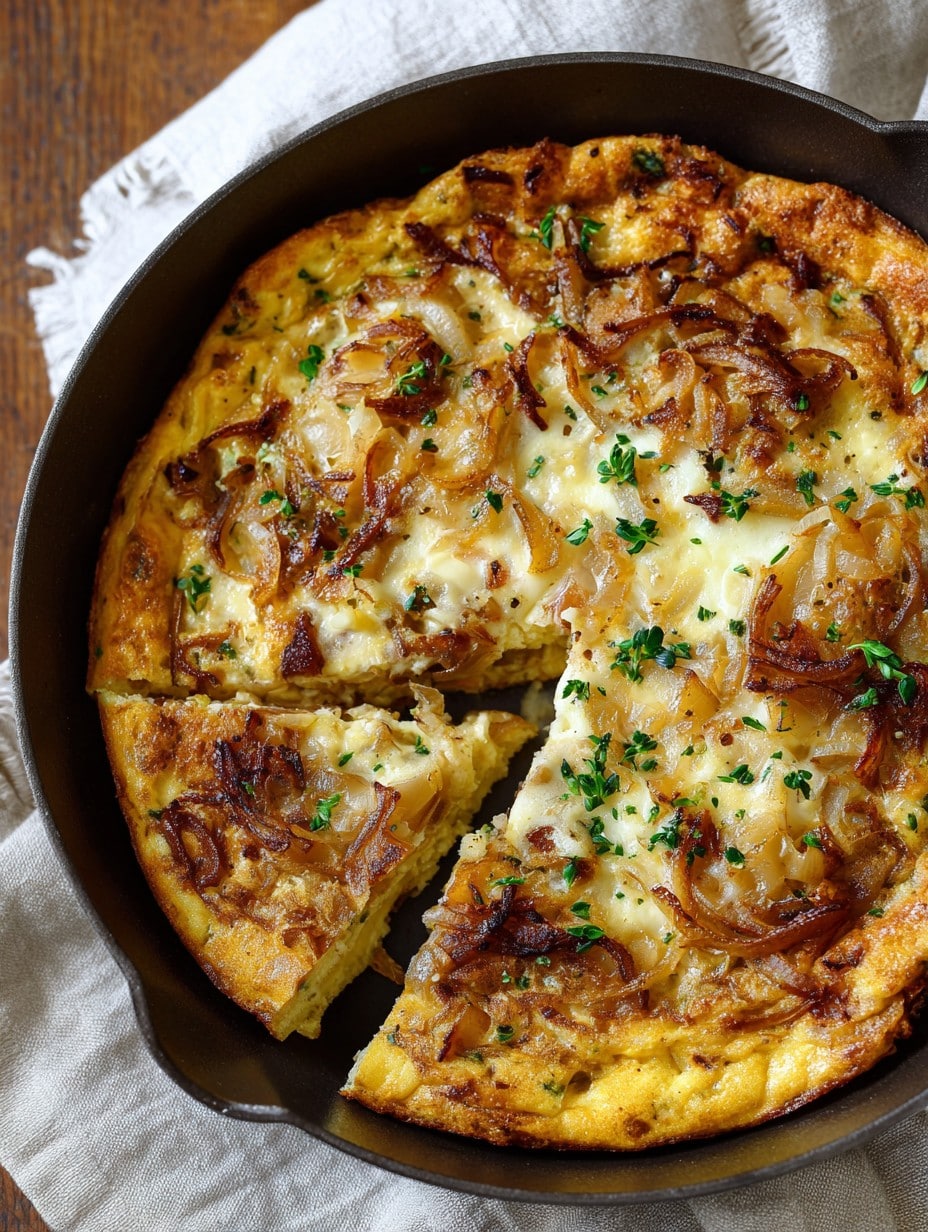 French Onion Frittata