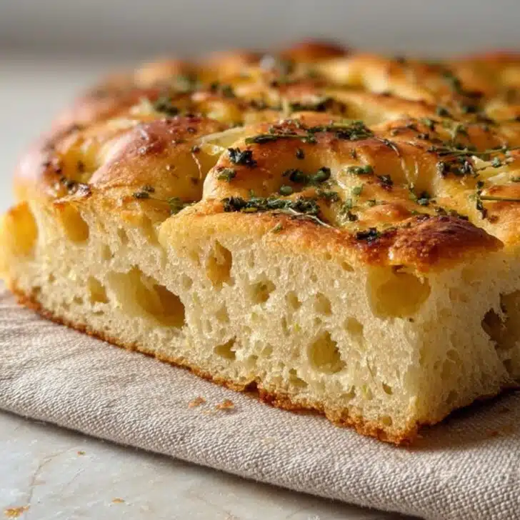 Garlic Sourdough Focaccia: The Ultimate Cheesy & Garlicky Recipe