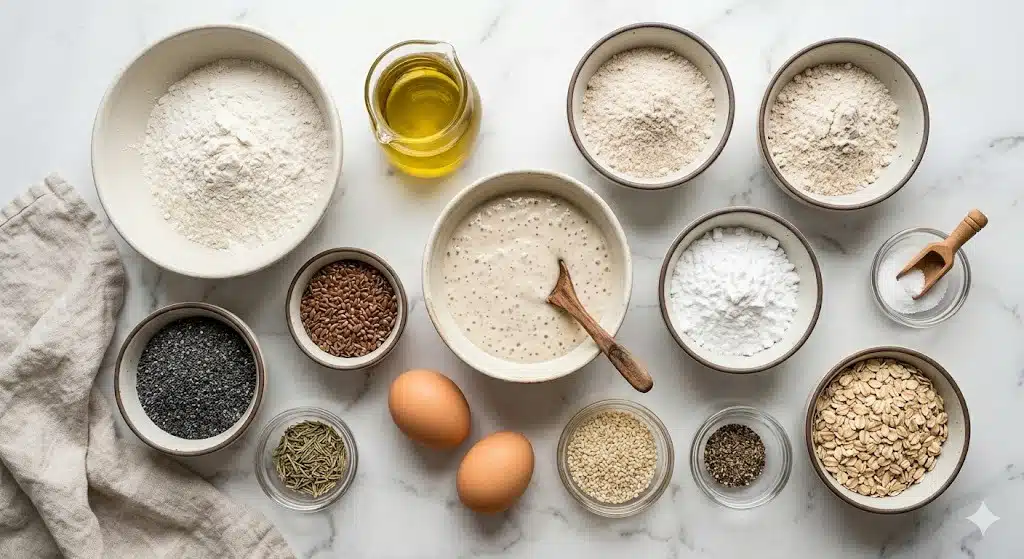 Gluten Free Sourdough Discard Crackers