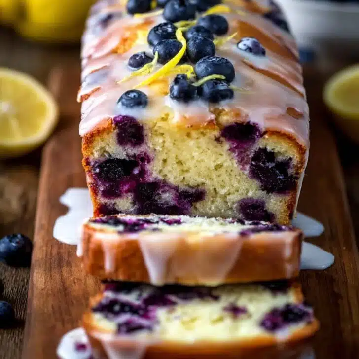 Lemon Blueberry Yogurt Loaf