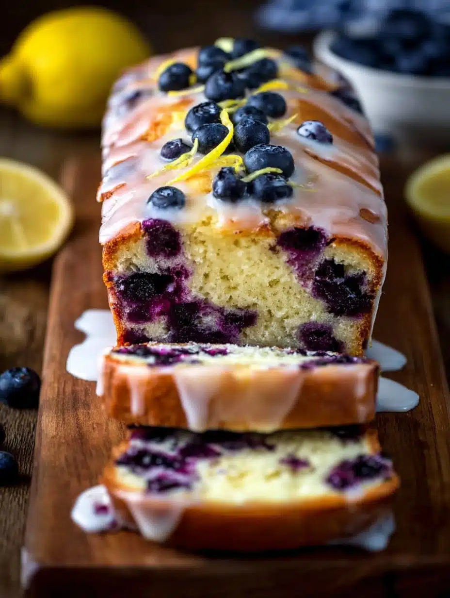 Lemon Blueberry Yogurt Loaf