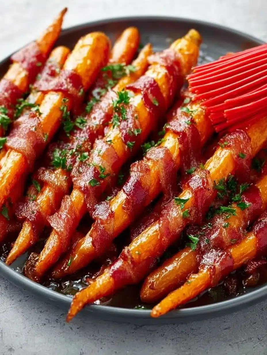 Maple Bacon Carrots