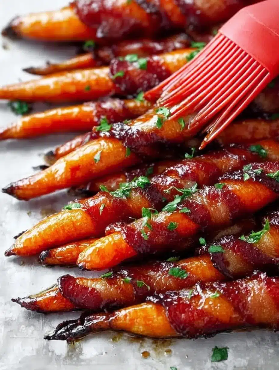 Maple Bacon Carrots