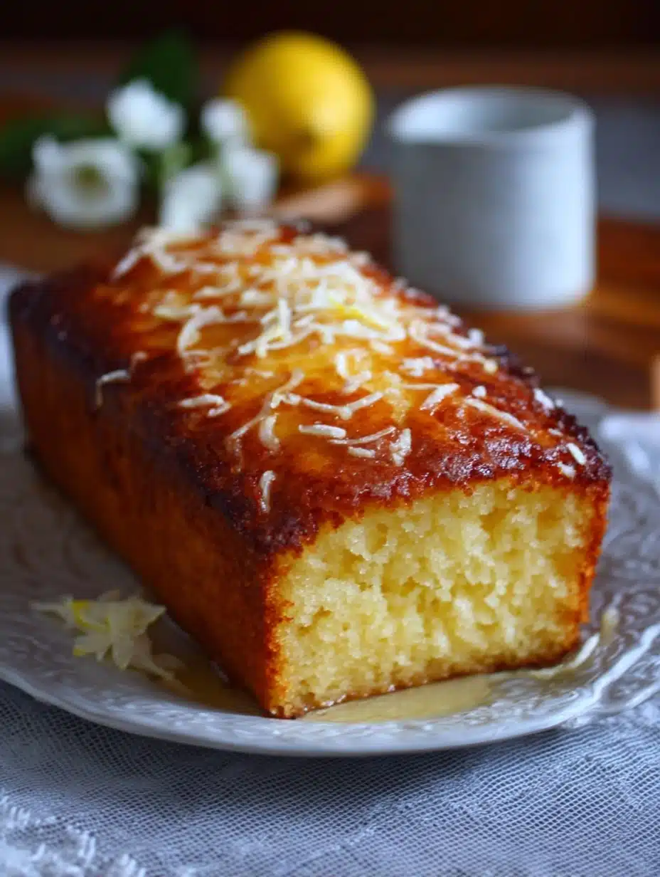 Moist Lemon Yogurt Cake (No White Flour) – Easy & Gluten-Free