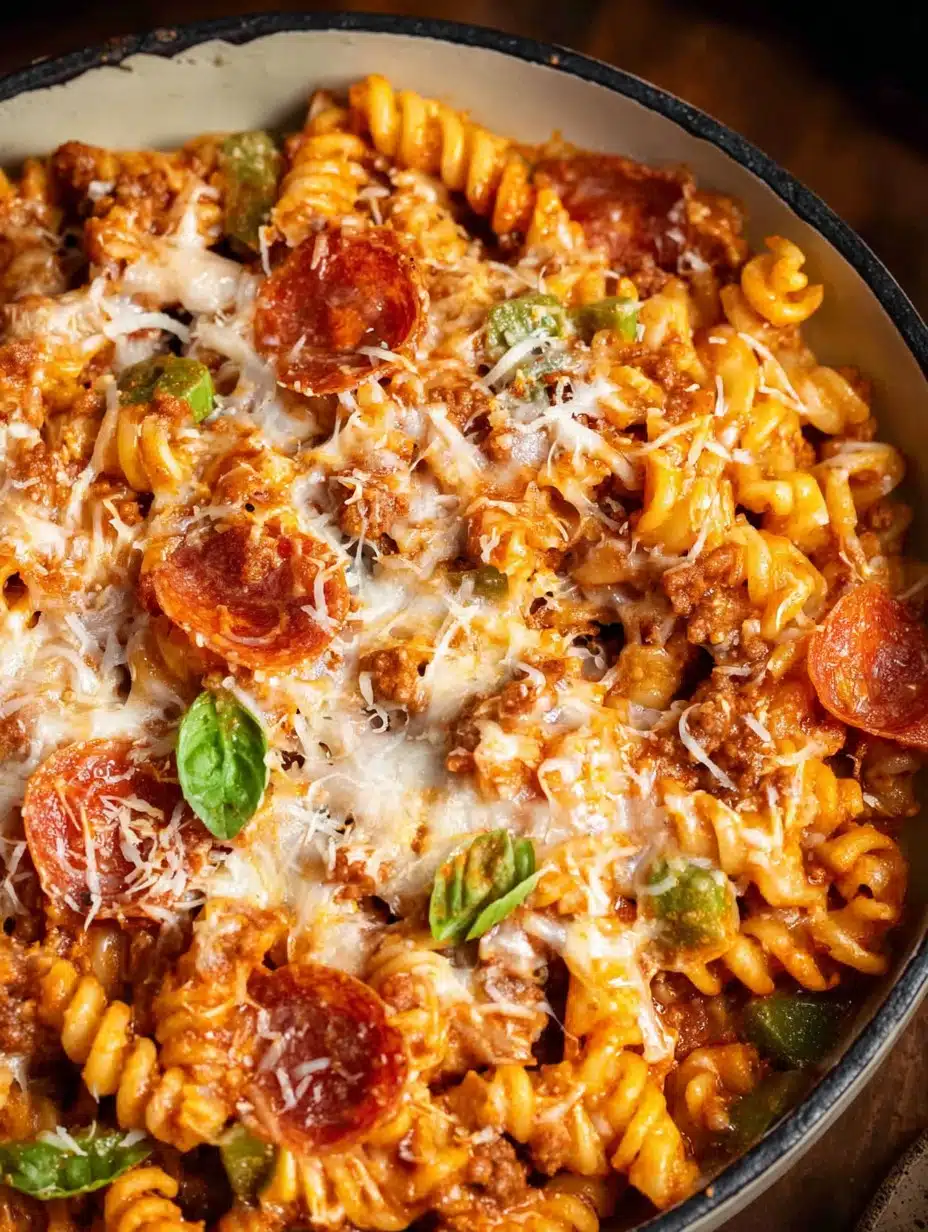 One-Pot Pizza Pasta Recipe