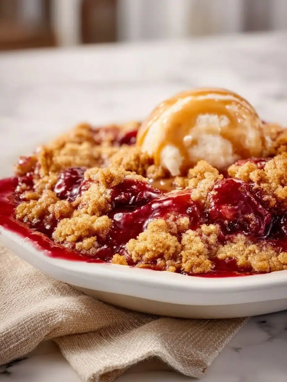 Peanut Butter and Jelly Cobbler