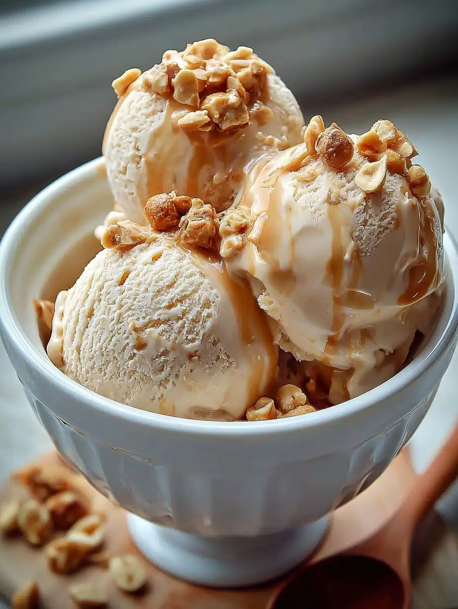 Peanut Butter Greek Frozen Yogurt
