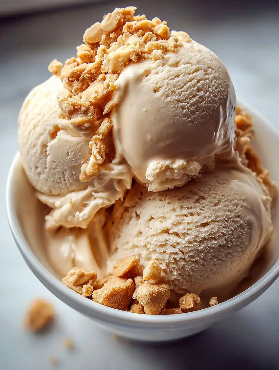 Peanut Butter Greek Frozen Yogurt