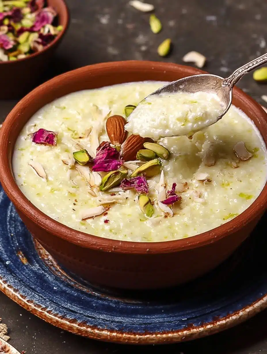 Phirni translates to 