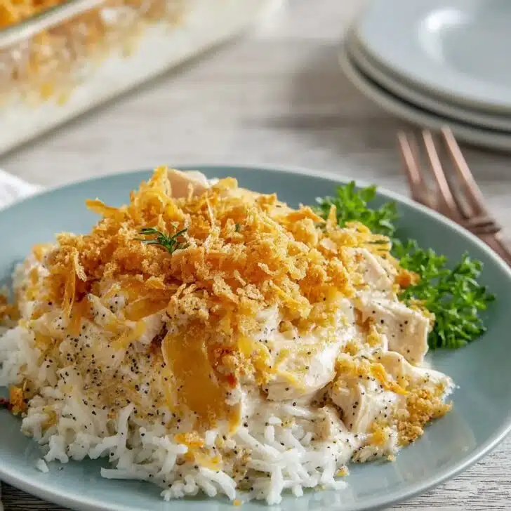 Poppy Seed Chicken Casserole