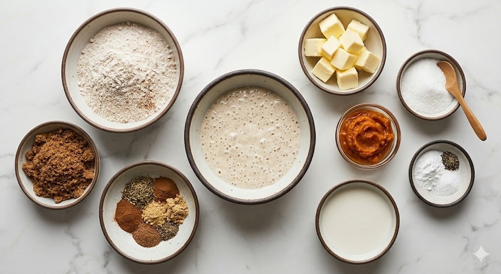 Pumpkin Spice Sourdough Scones